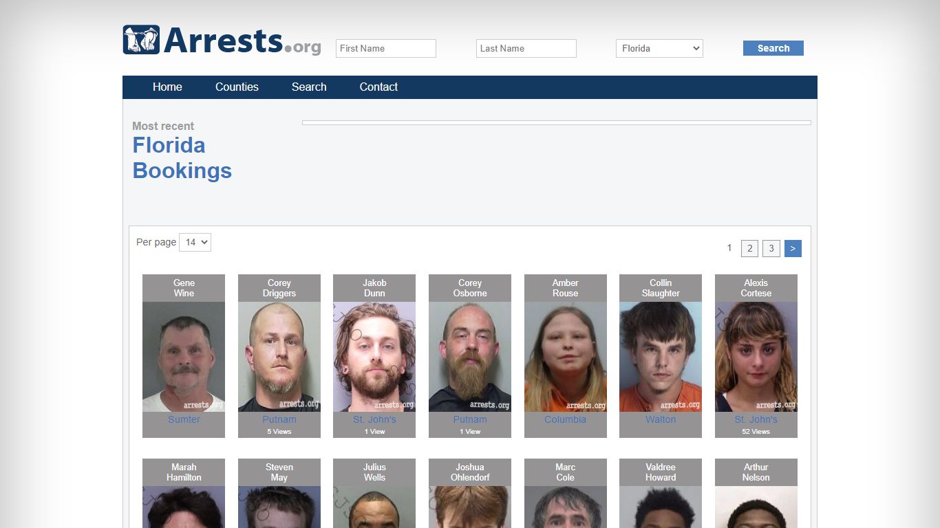 Florida Arrests and Inmate Search